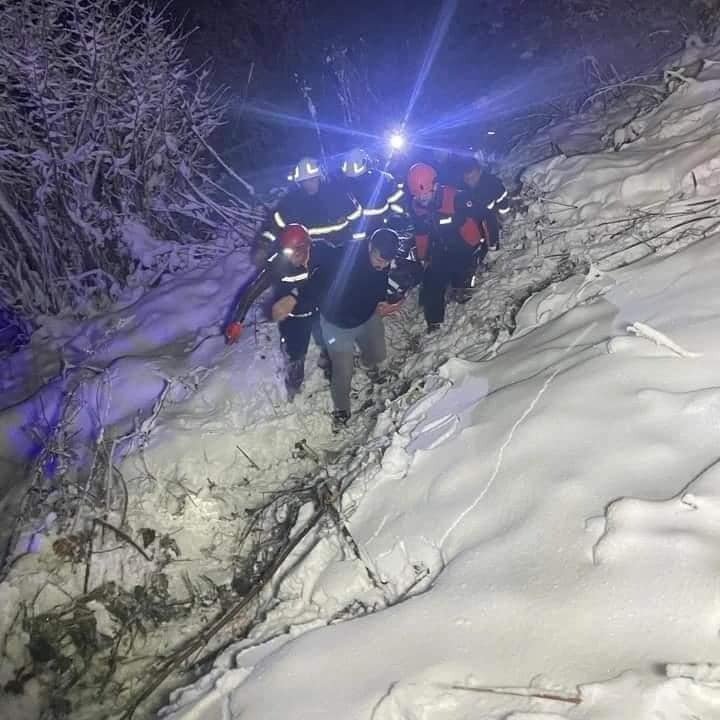 Cip uçuruma yuvarlandı; 1 kişi hayatını kaybetti