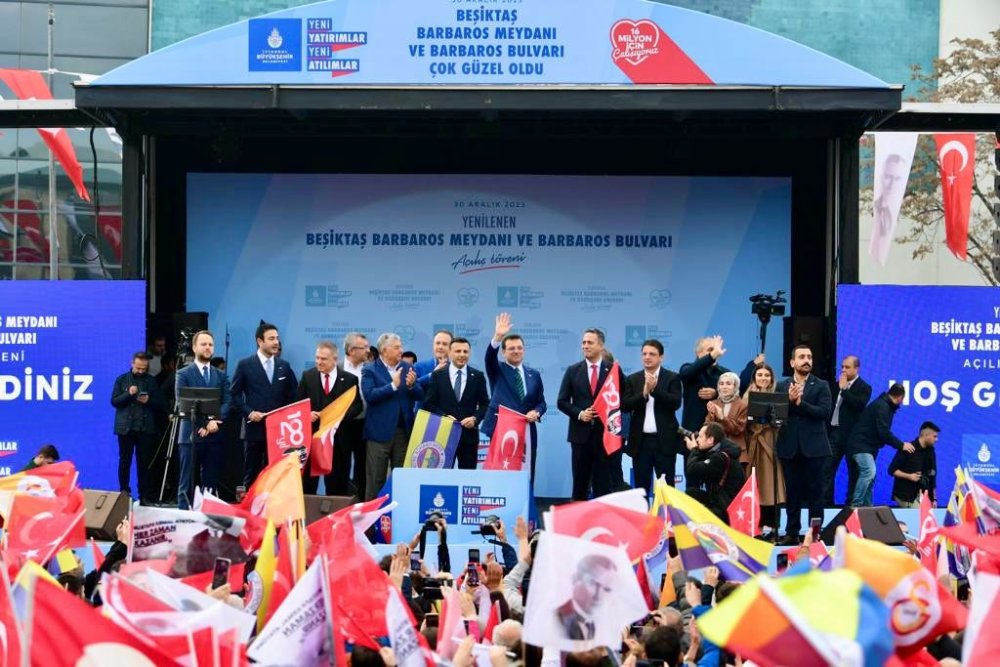 İmamoğlu'ndan Süper Kupa önerisi: 'Biri Galatasaray biri Fenerbahçe Müzesi'nde olsun'