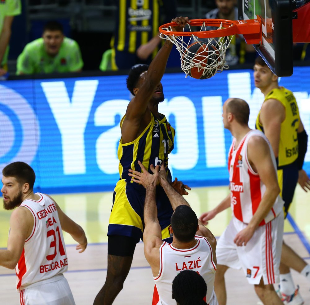 Fenerbahçe Beko - Kızılyıldız: 76-85