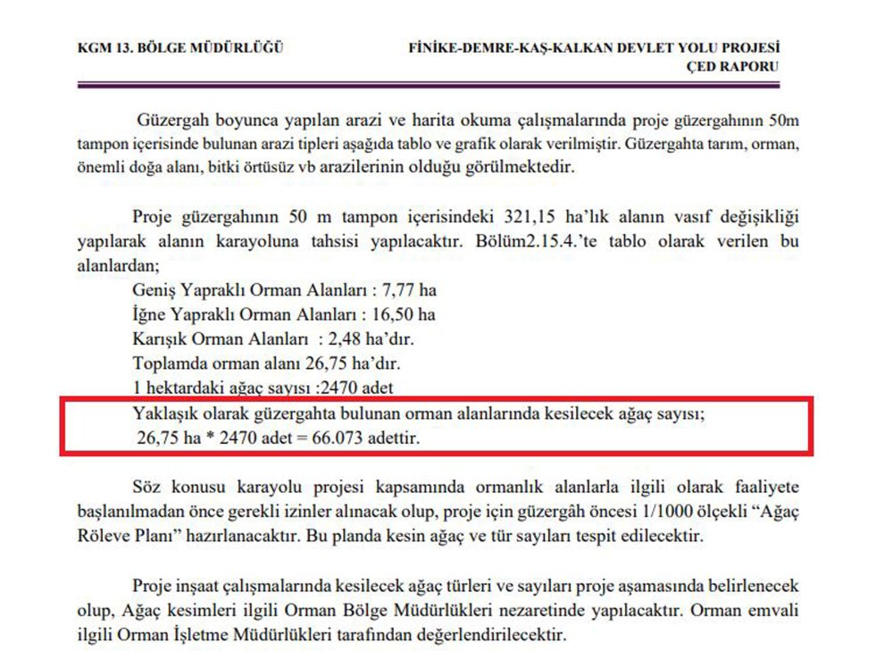 Tartışmalı proje! Antik kentlerden otoyol geçecek: On binlerce ağaç kesilecek