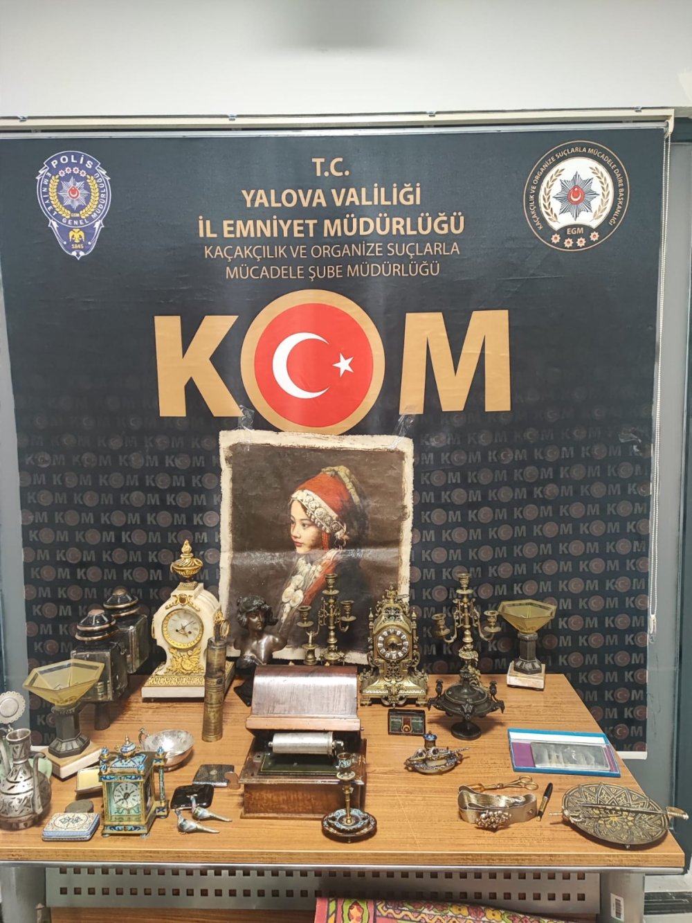 Yalova'da tarihi eser kaçakçılığı operasyonu!