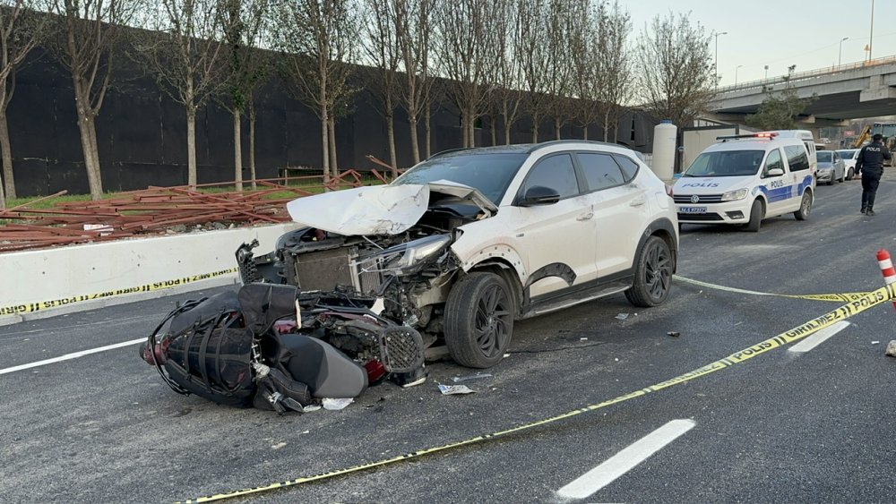 Alkollü sürücünün çarptığı motosikletli hayatını kaybetti