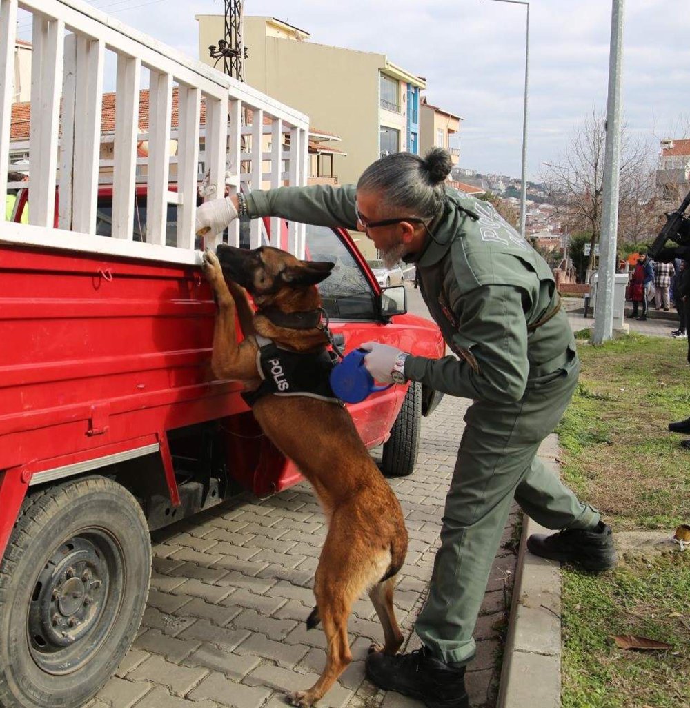 Narkotik köpeği Larissa kanserden öldü