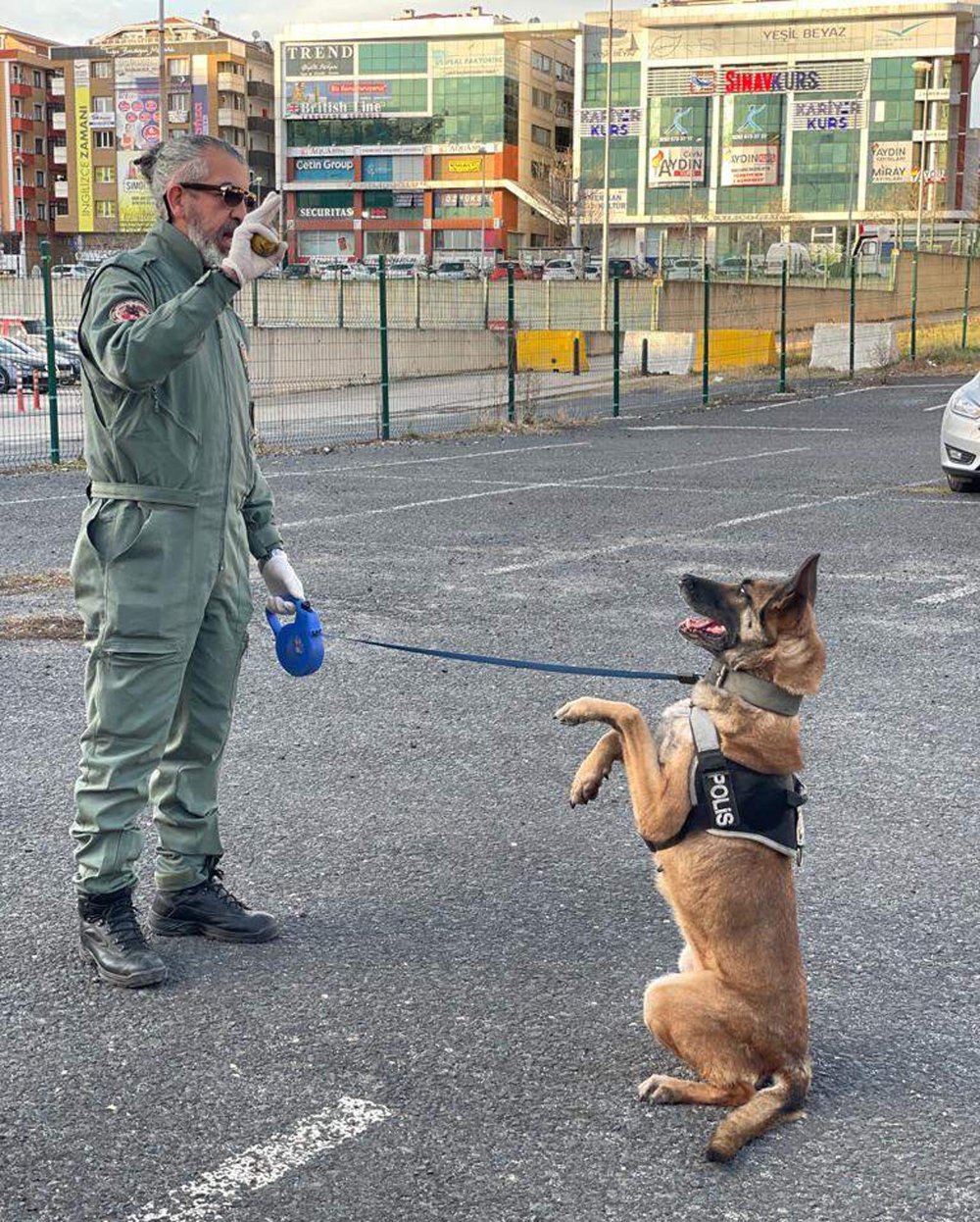 Narkotik köpeği Larissa kanserden öldü