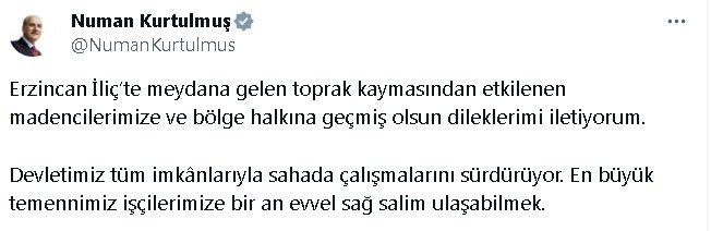 Altın madenindeki toprak kaymasında 9 işçi kayıp