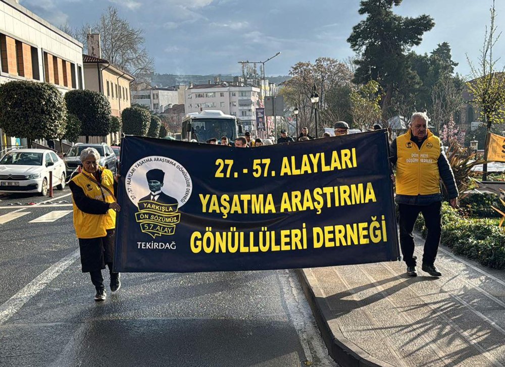 57'nci Alay anısına Vefa Yürüyüşü düzenlendi