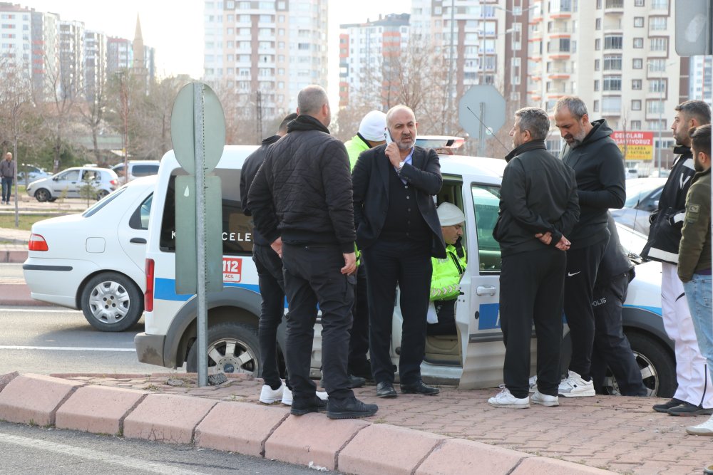 Kulüp başkanı kaza yaptı!