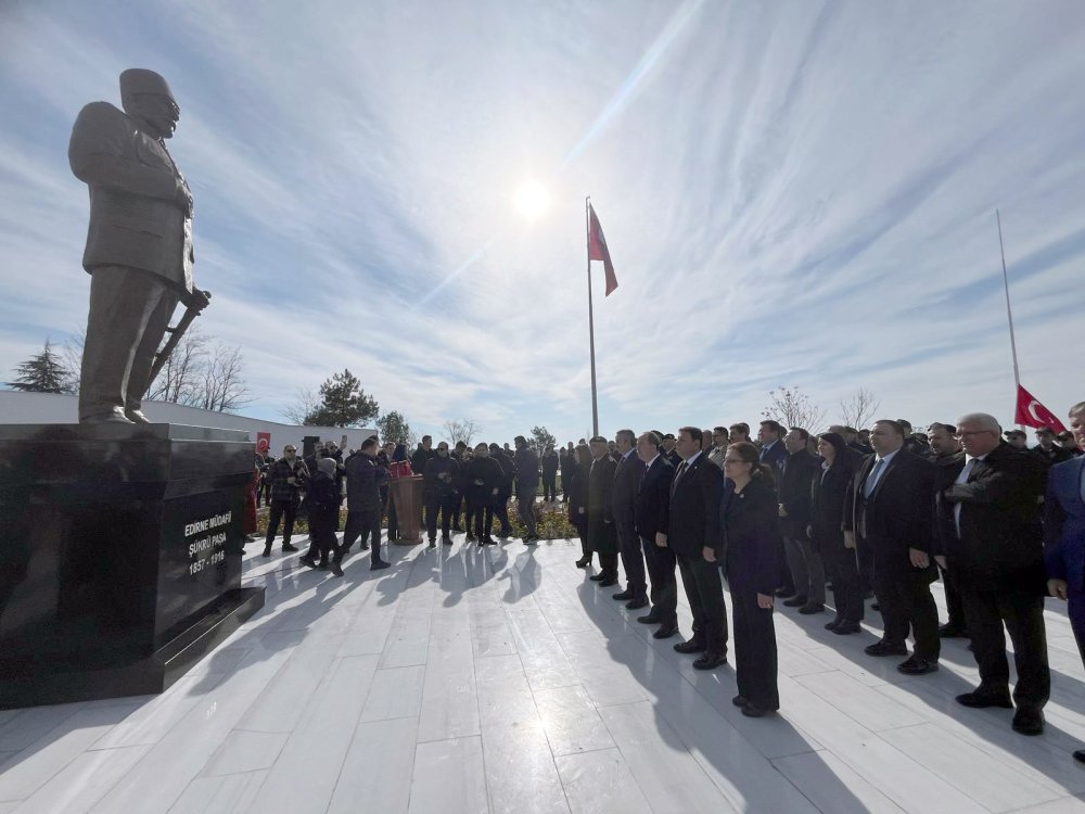 Edirne'de Balkan şehitleri anıldı