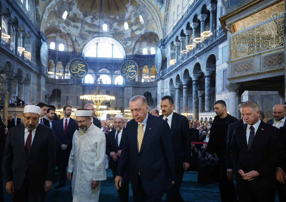 Cumhurbaşkanı'ndan Topkapı Sarayı ziyareti