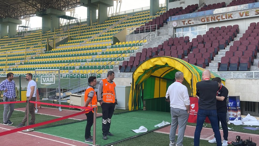 Süper Kupa maçı için hazırlıkların sonuna gelindi