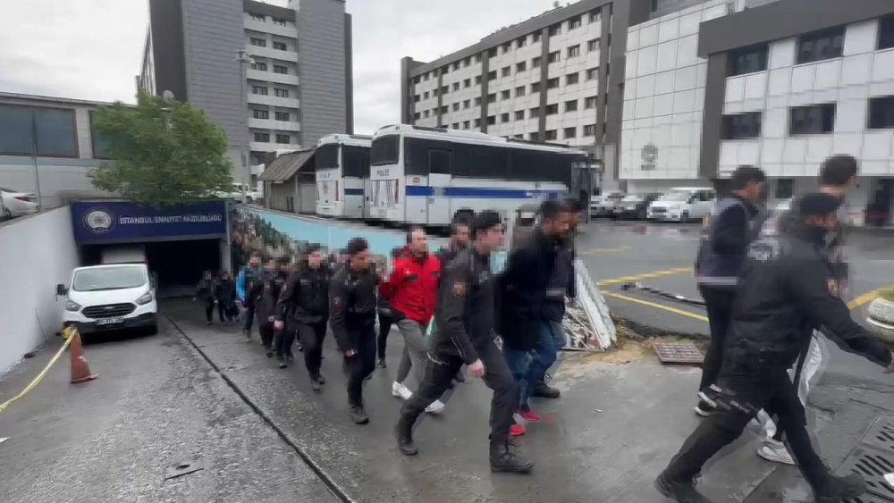 1 Mayıs’ta gözaltına alınıp adliyeye sevk edilen 38 şüpheli tutuklandı