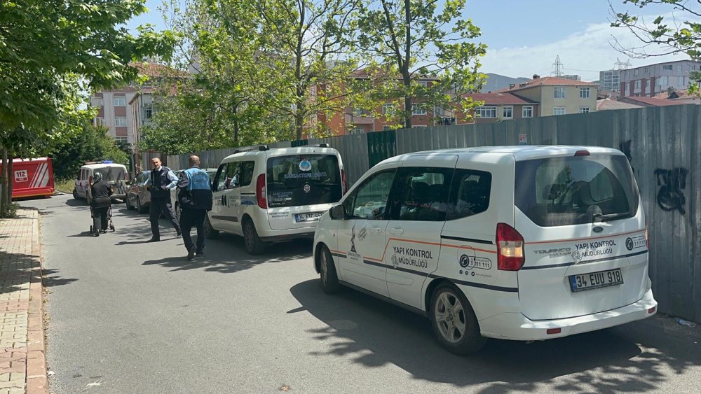 Sancaktepe'deki inşaat temelinde biriken su, gündeme gelmesinin ardından tahliye edildi