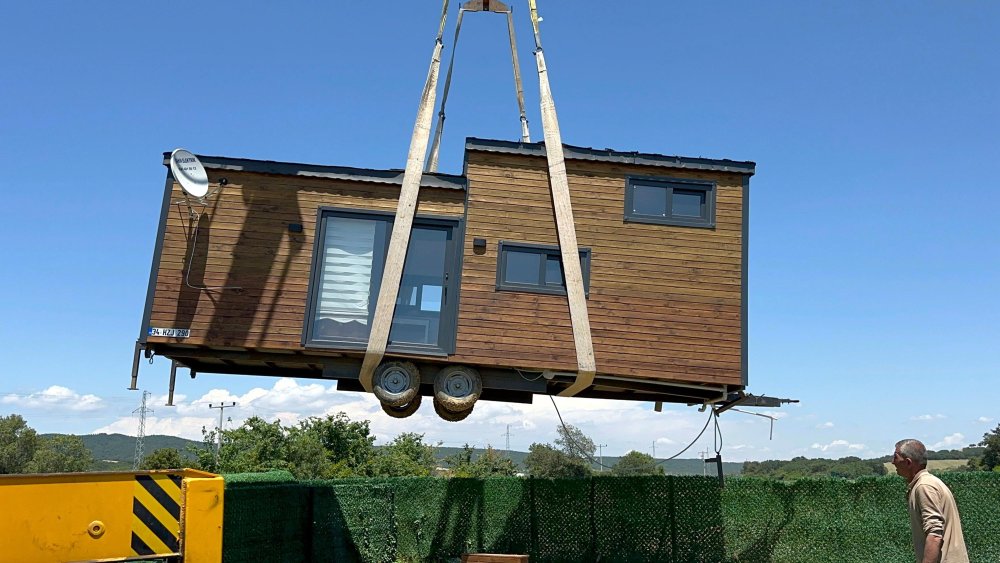 Edirne'deki tiny house'ların kaldırılmasına muhtarlar ve çiftçilerden destek geldi