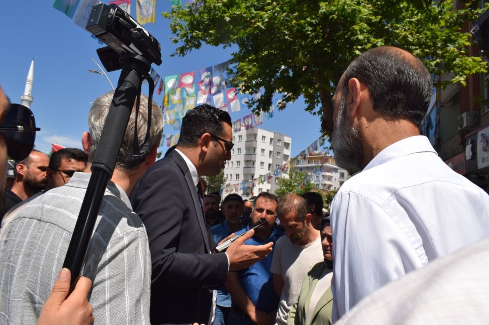 Batman'da kayyum protestosuna polis müdahalesi:Gözaltılar var