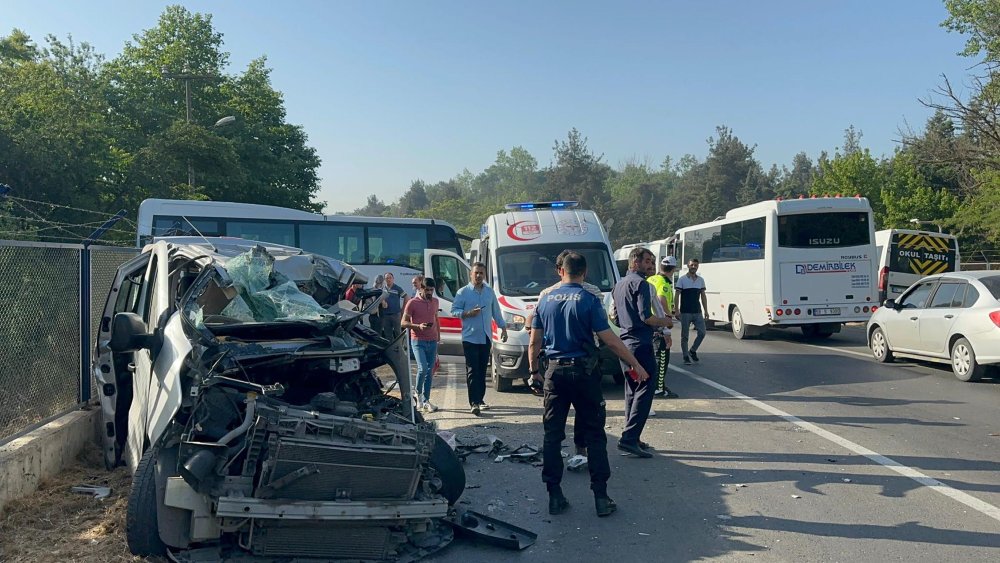 Tekirdağ'da feci kaza! İşçi servis midibüsü ile minibüs çarpıştı: Ölü ve yaralılar var