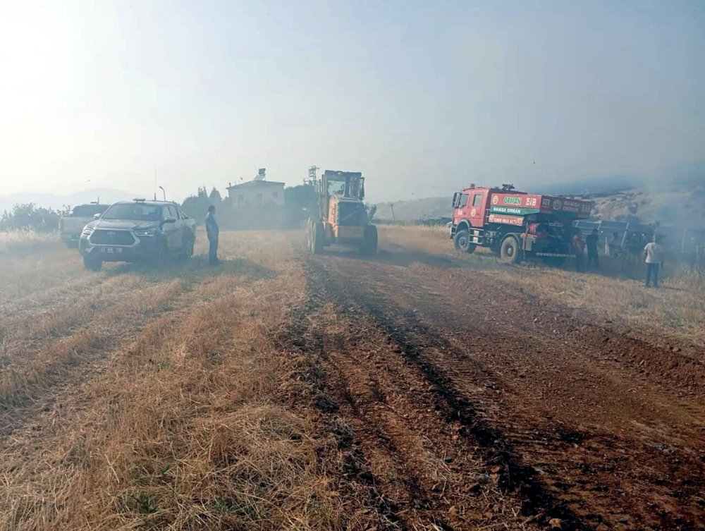 Manisa'da çıkan orman yangını kontrol altına alındı