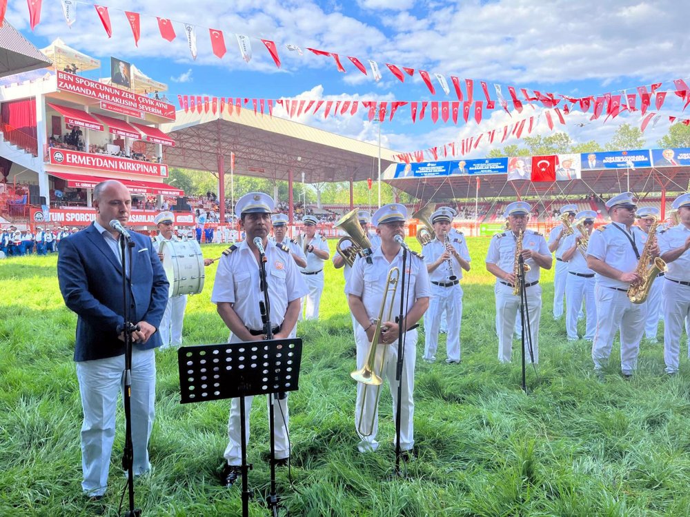 Kırkpınar Yağlı Güreşleri'nde açılış seremonisi gerçekleştirildi