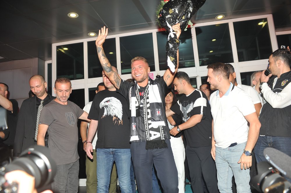 Ciro Immobile, Beşiktaş için İstanbul’a geldi