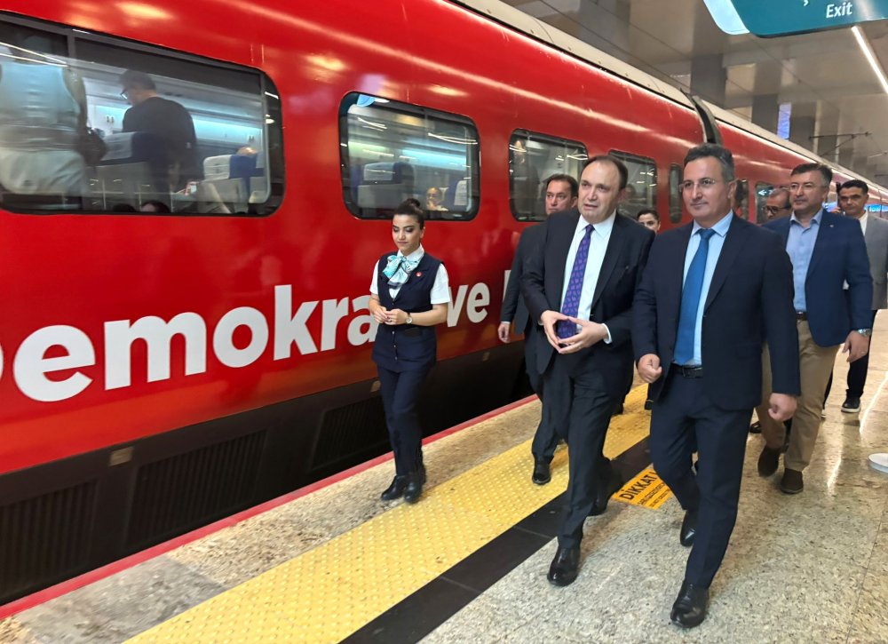 15 Temmuz Demokrasi ve Milli Birlik Treni ilk seferine çıktı