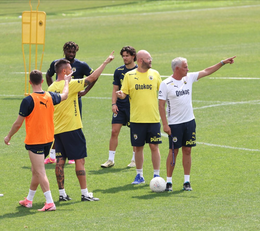 Fenerbahçe, Lugano ile oynayacağı maç öncesinde hazırlıklarını sürdürdü