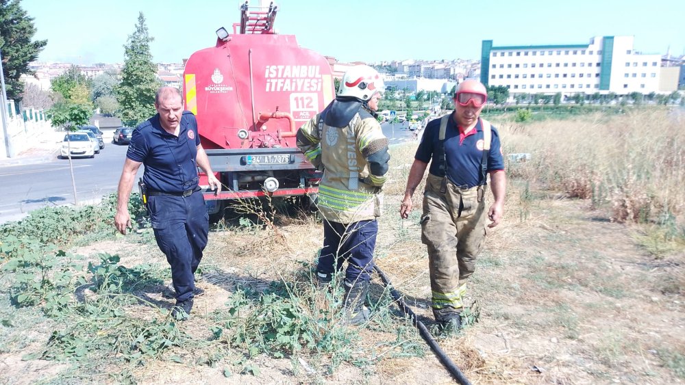 Silivri'de 10 dakika arayla iki yangın çıktı