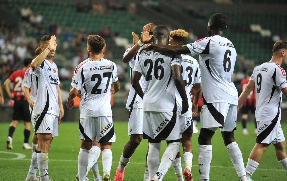 Beşiktaş hazırlık maçında Gençlerbirliği'ni 2-0 yendi