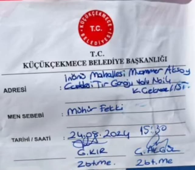 Küçükçekmece’de olaylı beton santrali ikinci kez mühürlendi!