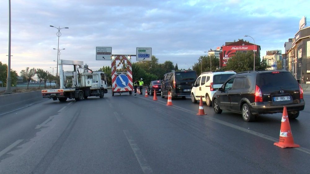 30 Ağustos Zafer Bayramı provaları nedeniyle Vatan Caddesi trafiğe kapatıldı