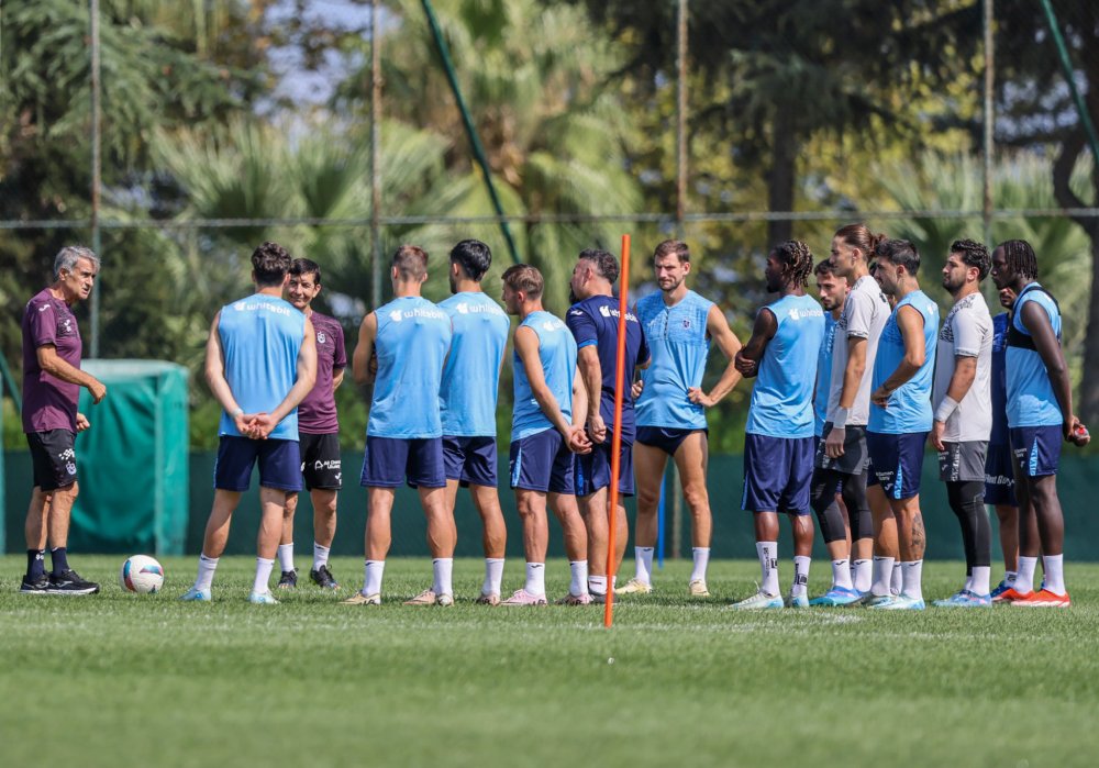 Trabzonspor, Beşiktaş ile karşılaşacağı maçın hazırlıklara devam ediyor