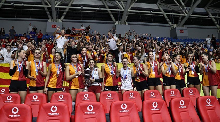 Galatasaray Daikin, Balkan Kupası'nı kazandı!