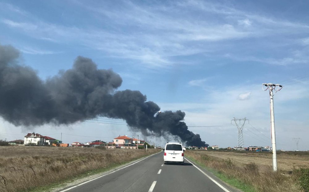 Tekirdağ Kapaklı'da fabrika yangını!