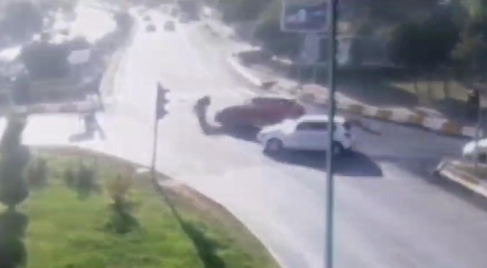 Kırklareli'nde yaşanan trafik kazaları kamerada