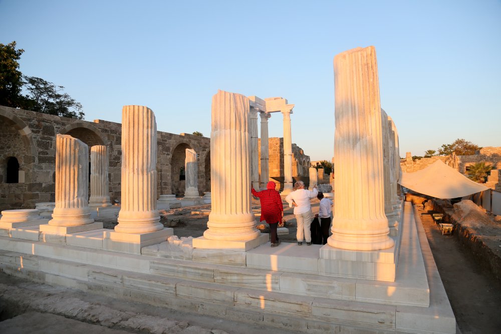 Side Athena Tapınağı eski günlerine geri döndü!