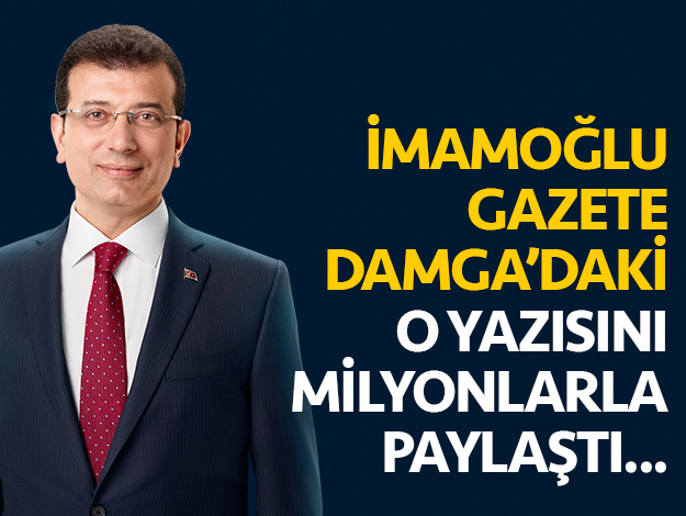 Ekrem Ä°mamoÄlu'ndan 'Ãerkes SÃ¼rgÃ¼nÃ¼' paylaÅÄ±mÄ±