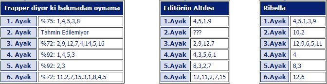 6 Eylül 2019 Cuma Bursa At Yarışı tahminleri