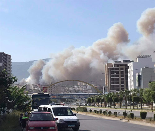 hatay yangın