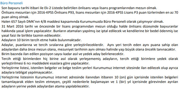 işkur 2 bin 219 personel alımı