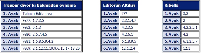 20 Haziran 2019 Perşembe Ankara At Yarışı Tahminleri