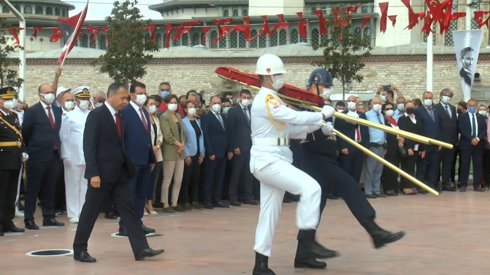 30 ağustos töreni taksim