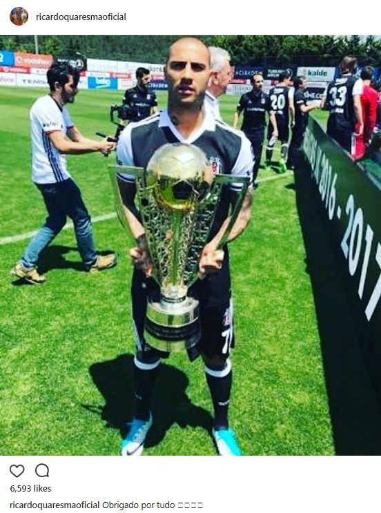 ricardo quaresma beşiktaş ayrılık