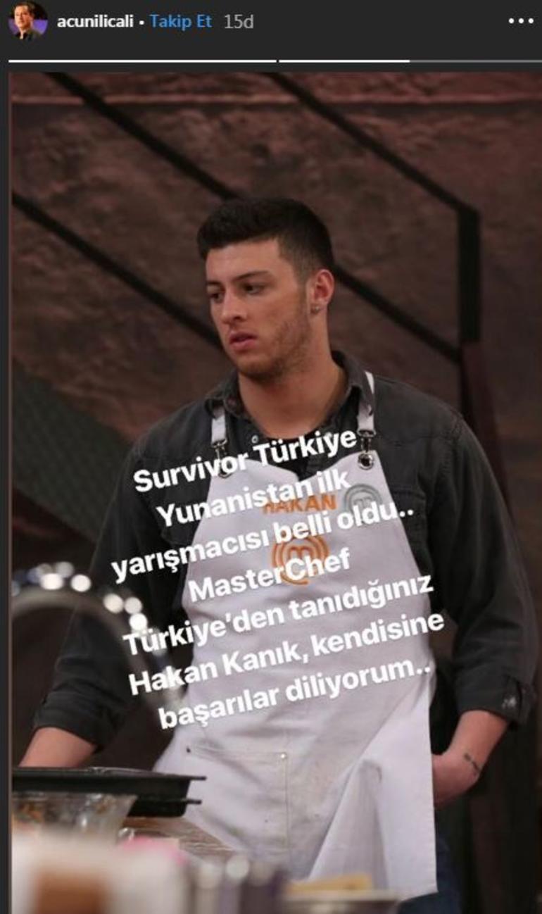 hakan kanık survivor