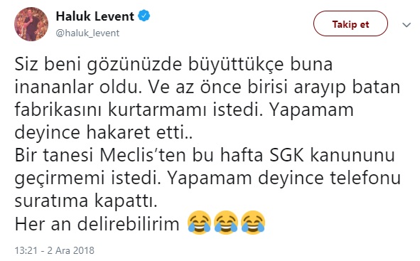 haluk levent twitter