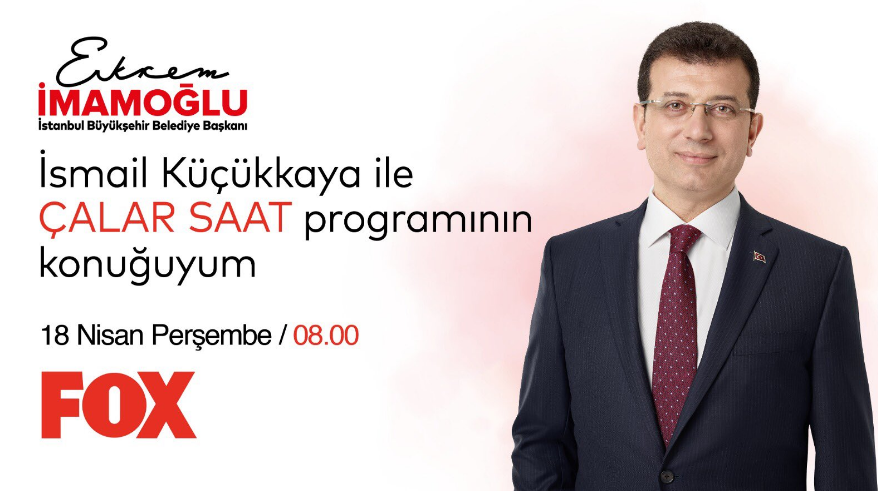 ekrem imamoğlu çalar saat