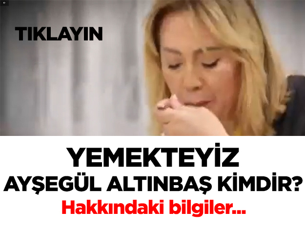 YEMEKTEYİZ AYŞEGÜL ALTINBAŞ