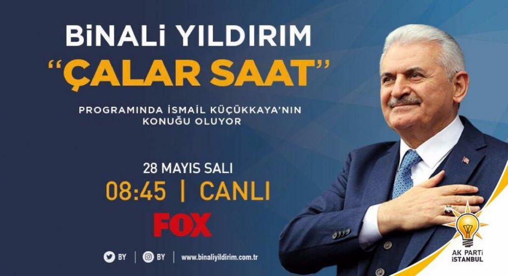 binali yıldırım çalar saat