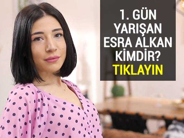 yemekteyiz esra alkan