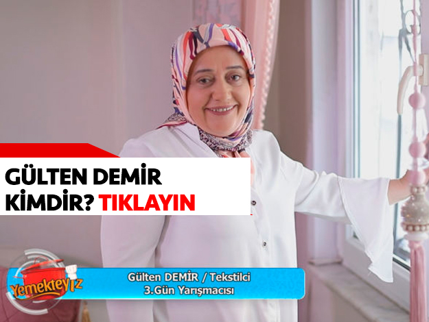 yemekteyiz gülten demir