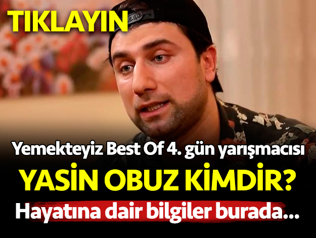 yasin obuz yemekteyiz