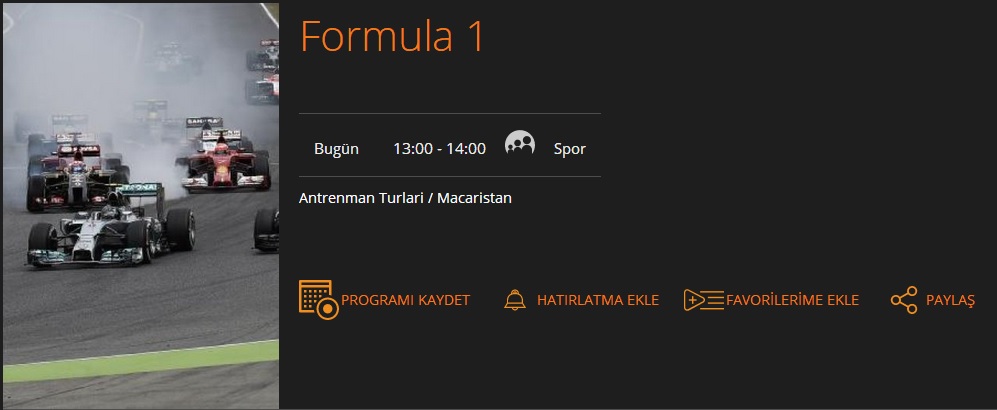 formula 1 macaristan antrenman turları