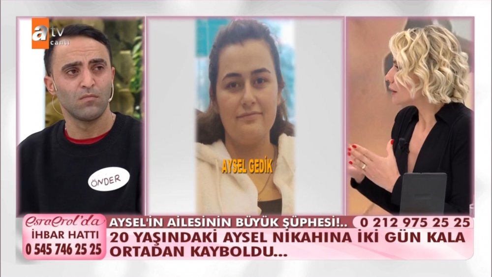 esra erol'da aysel gedik